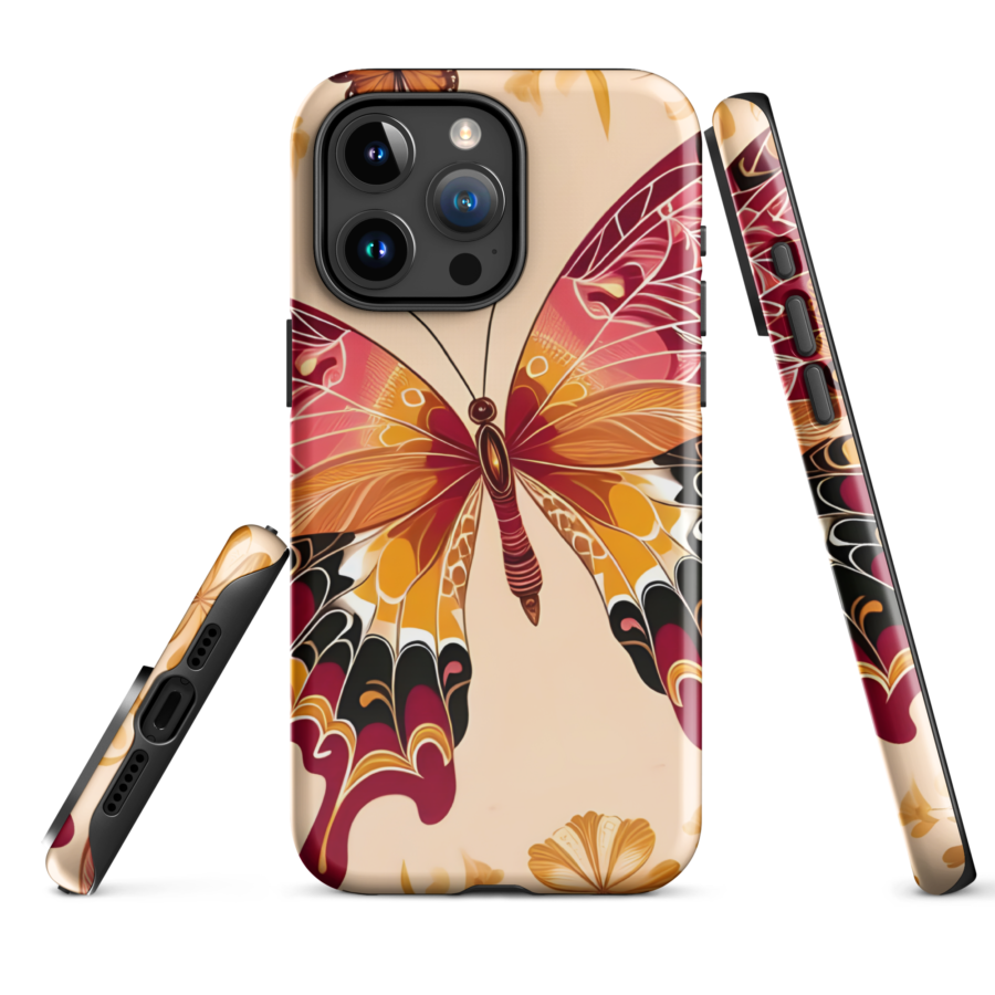XAVIAN LACROIX Butterfly iPhone Case XL-02J