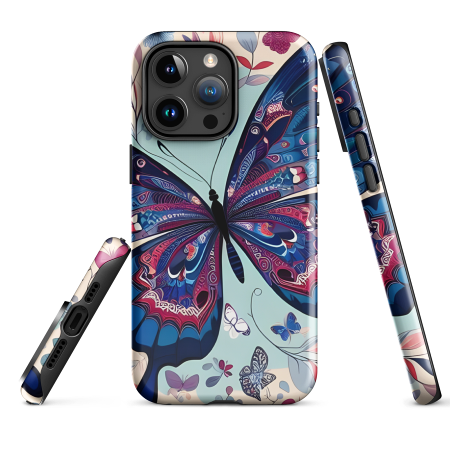 XAVIAN LACROIX Butterfly iPhone Case XL-03J